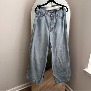 Wrangler High Rise Wide Leg Jeans Worldwide 661